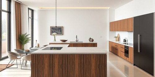 Balcões de cozinha para alto padrão