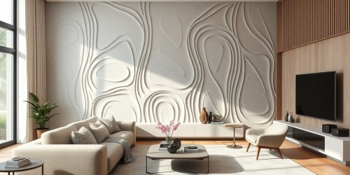 Vantagens do revestimento 3D para interiores