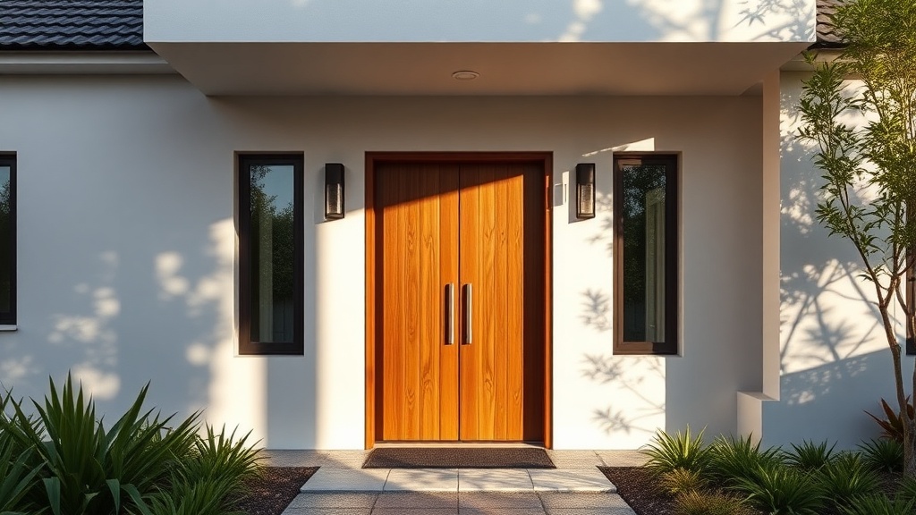 Integração entre porta, fachada e interiores: harmonia, conforto e segurança