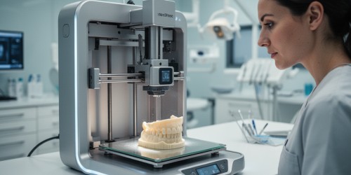 Impressora 3D odontológica na rotina clínica