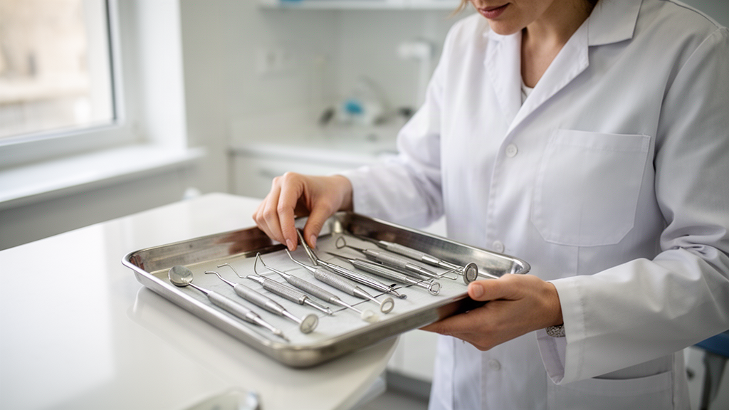 Instrumentais e materiais básicos para a rotina