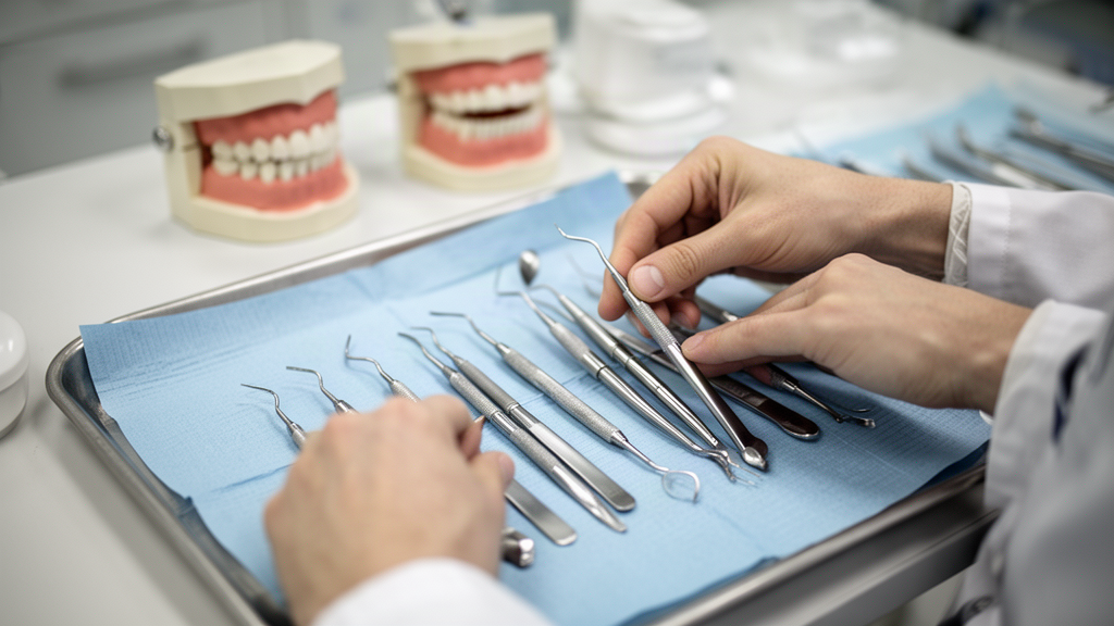 Instrumentos de cirurgia e periodontia