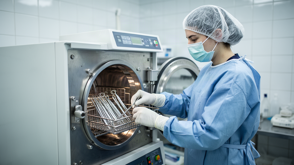 Equipamentos de esterilização e segurança clínica