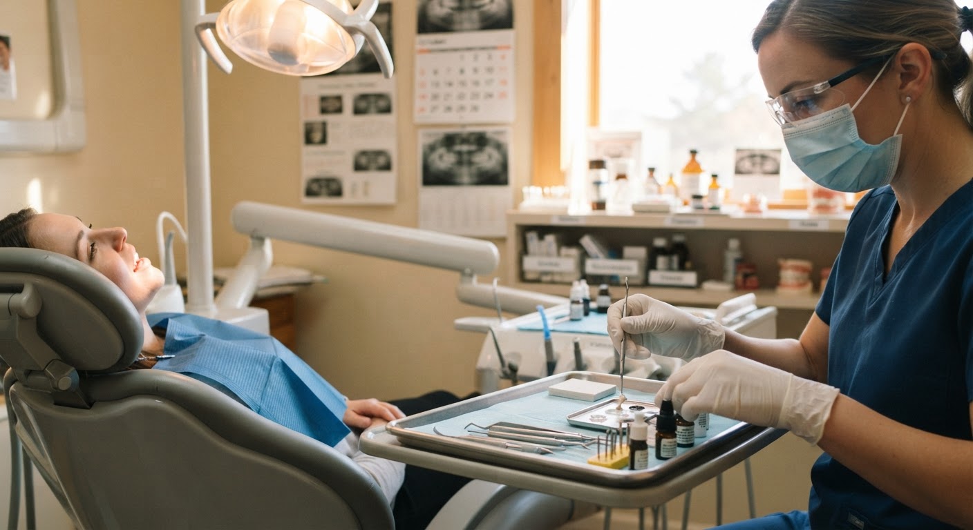 O que acontece durante a avaliação odontológica