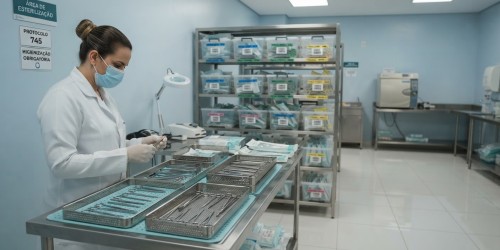 Como armazenar instrumentais após a esterilização