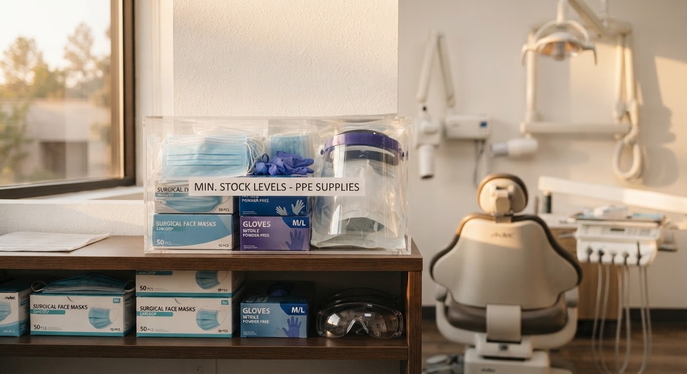 Como definir o estoque mínimo de cada item