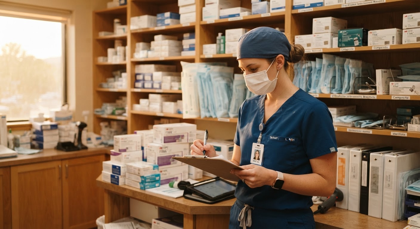 Planejamento de compras baseado na realidade da clínica