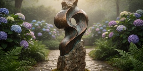 Arte para jardim precisa ser resistente ao clima?