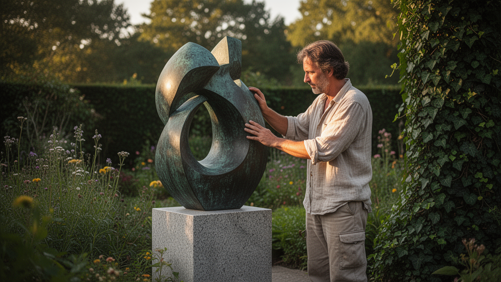 Quais materiais duram mais em escultura para jardim?