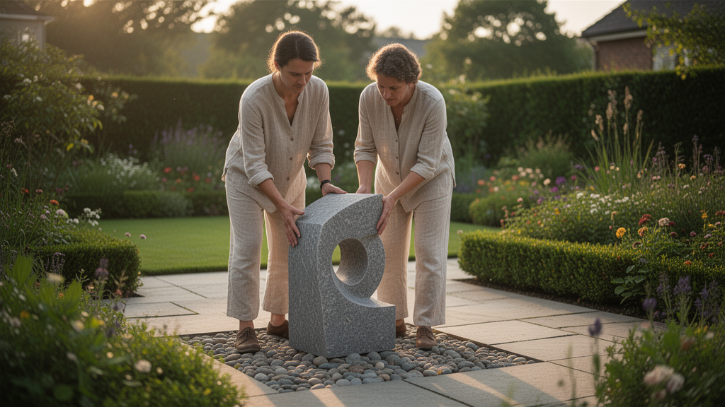 Estilos de escultura para jardim residencial