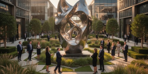 O que é escultura para jardim comercial e por que atrai atenção?