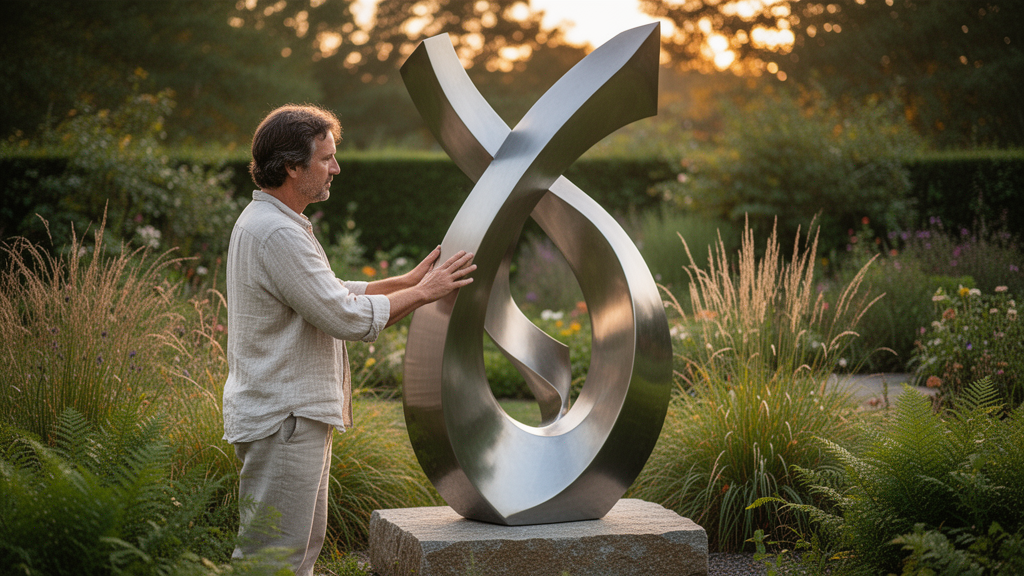 A escultura de jardim vai além da simples decoração?