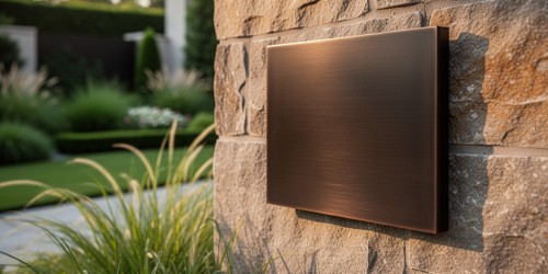 O que é placa personalizada para área externa e por que usar?