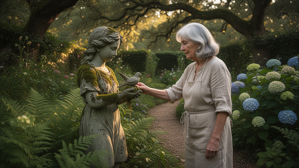 O que são temas de escultura figurativa para jardim?