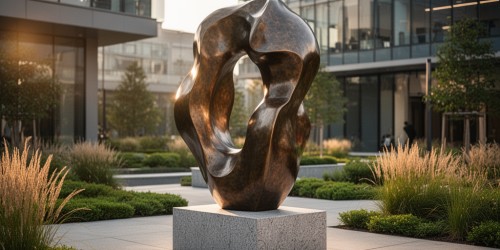 Escultura para jardim comercial: preço, compra e impacto visual