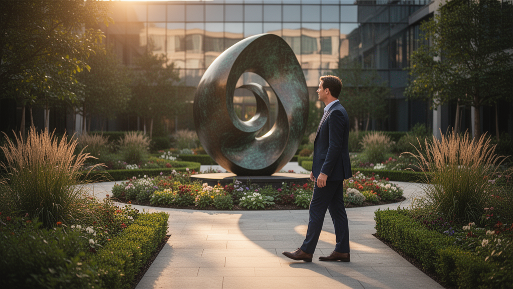 O que define uma boa escultura para jardim comercial?