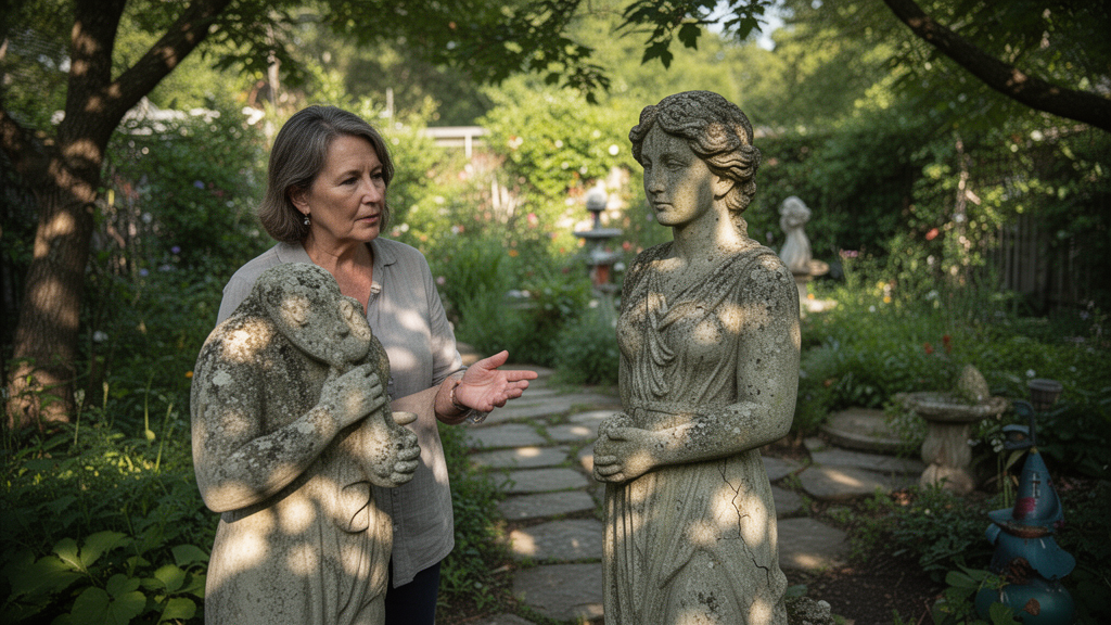 A pergunta central sobre escultura para jardim entre preço e valor