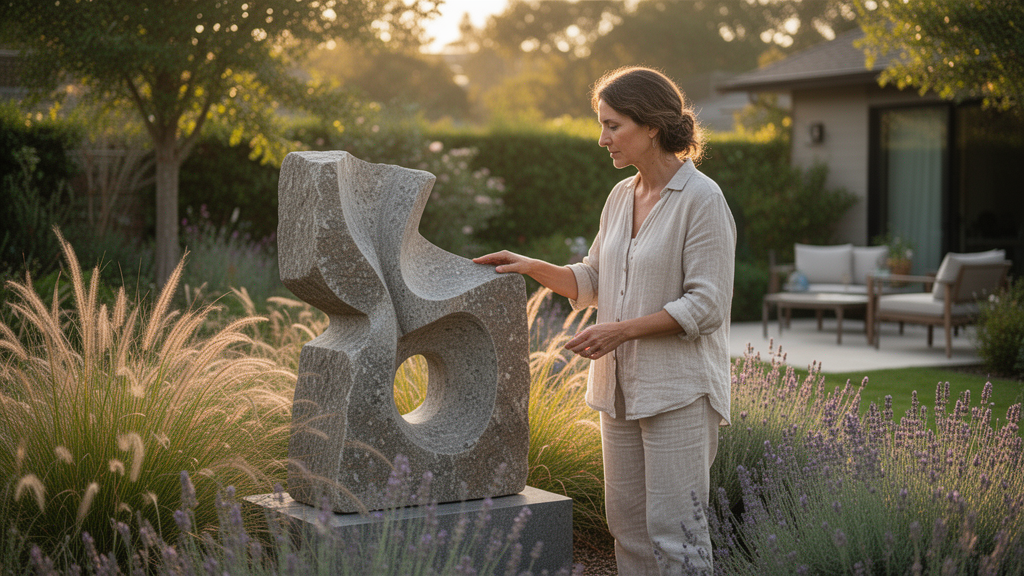 Como escolher a escultura ideal para seu jardim ou varanda