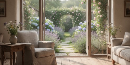 O que é decoração para casa de campo e por que valoriza o jardim?