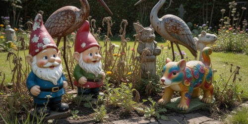 Erros na decoração de jardim com esculturas que prejudicam o visual