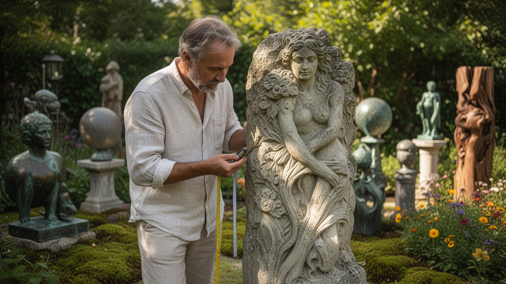 O que influencia o preço de uma escultura para jardim?