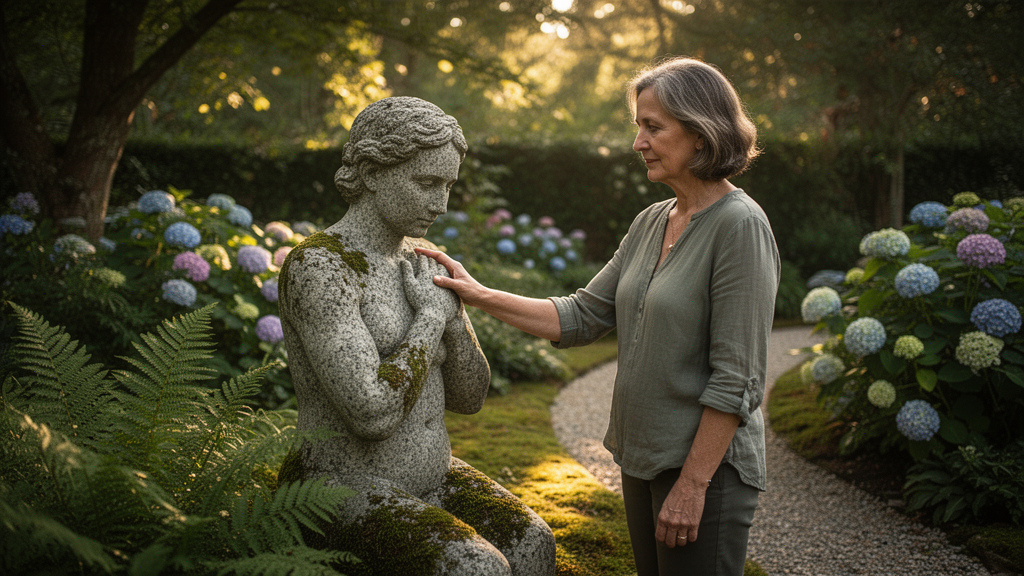 O que é escultura figurativa para jardim e como ela se diferencia