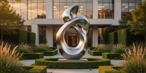 Escultura para jardim comercial ajuda no posicionamento da marca?