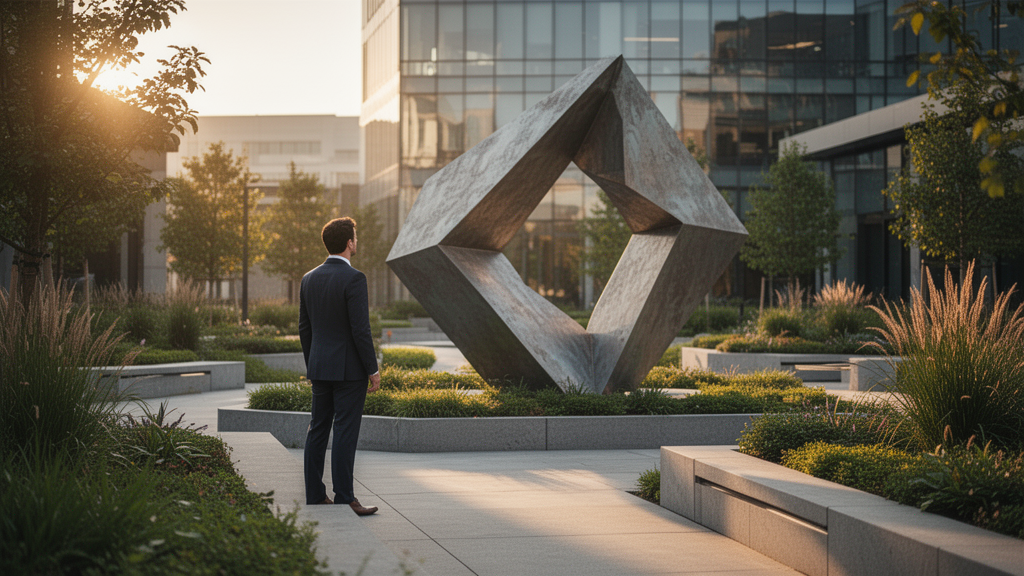 Como a escultura para jardim comercial vai além da decoração