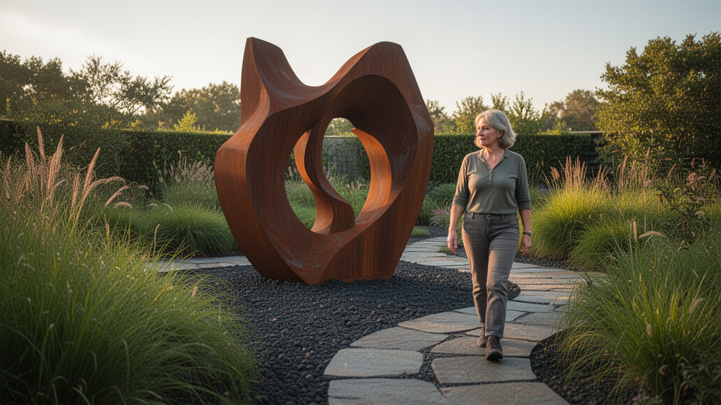 Principais tendências de escultura moderna para jardim