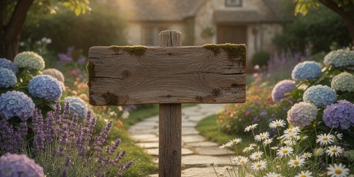 O que é placa de boas-vindas para jardim e quando usar?