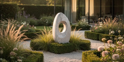 Decoração de jardim com esculturas deixa o espaço mais sofisticado?