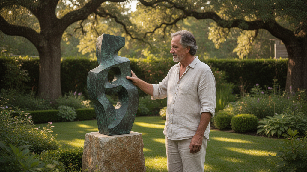 O que define uma boa escultura para jardim residencial?