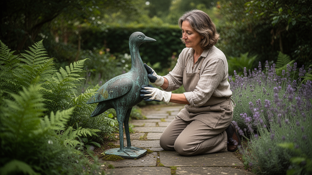 Cuidados e manutenção: o que esperar de uma escultura de jardim?