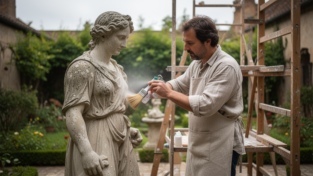 A etapa final: como proteger a escultura para o futuro