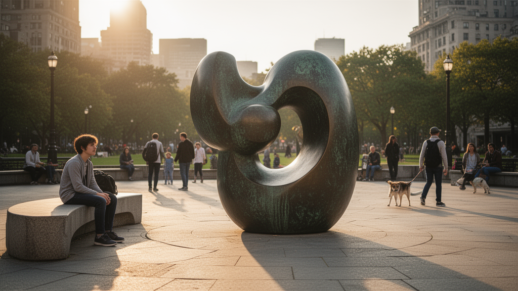 Quais os reais benefícios da escultura para praça?