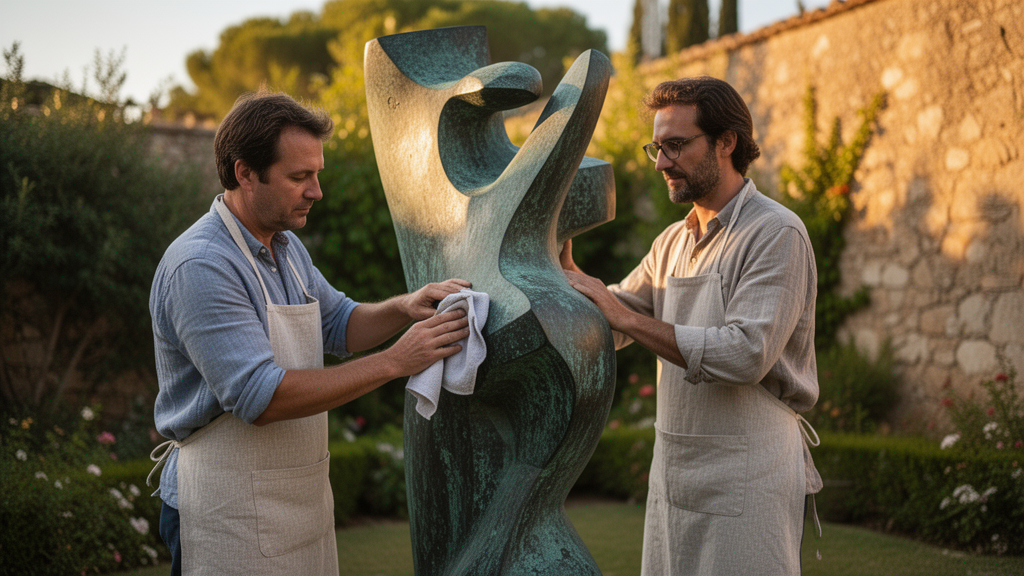 O que define uma escultura resistente ao sol?