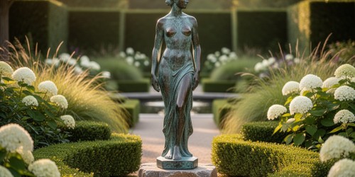 Escultura figurativa para jardim: preço, compra e personalização