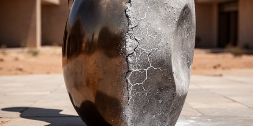 Escultura resistente ao sol perde brilho com o tempo?