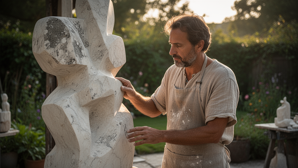 O material da escultura faz diferença na durabilidade?