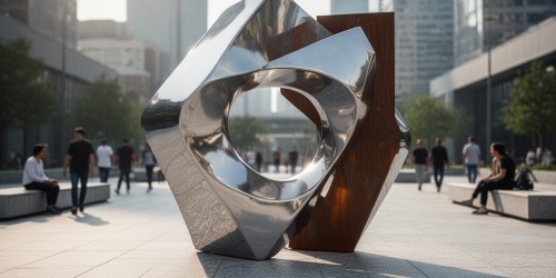 Escultura para praça: preço, compra e materiais para área pública
