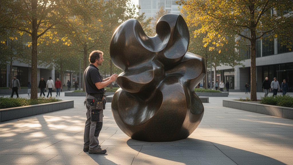 O que define uma boa escultura para praça?