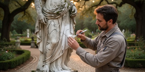 O que é restauração de escultura externa e quando ela é necessária?