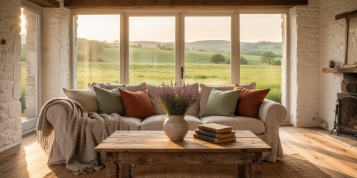 Ideias de decoração para casa de campo com charme natural