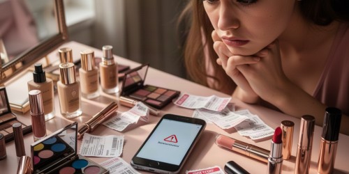 Erros ao usar cupons para comprar maquiagem