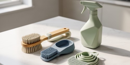 Produtos criativos para limpeza