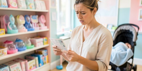 Erros ao usar cupons para comprar itens para bebê