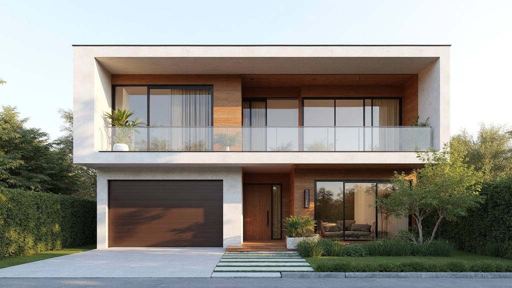 Fachadas residenciais modernas