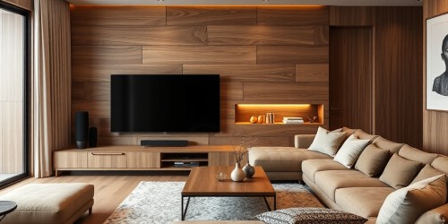Sala de TV e Home Theater: iluminação e mobiliário para conforto máximo