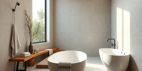 Banheiro Estilo Spa em Casa: iluminação, materiais e detalhes de hotel