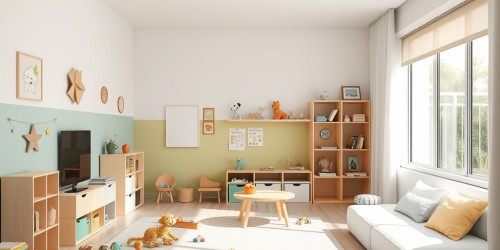Brinquedoteca e Espaço Kids em Casa: segurança, organização e cores que funcionam